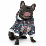 James Baldwin Christmas Santa Pet Hoodie Ugly Pixel Pattern Black History Holiday