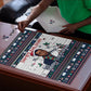James Baldwin Christmas Santa Puzzle Ugly Pixel Pattern Black History Holiday