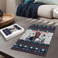 James Baldwin Christmas Santa Puzzle Ugly Pixel Pattern Black History Holiday