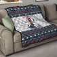 James Baldwin Christmas Santa Quilt Ugly Pixel Pattern Black History Holiday