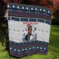 James Baldwin Christmas Santa Quilt Ugly Pixel Pattern Black History Holiday