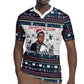 James Baldwin Christmas Santa Rugby Jersey Ugly Pixel Pattern Black History Holiday
