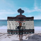 James Baldwin Christmas Santa Sarong Ugly Pixel Pattern Black History Holiday