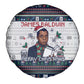 James Baldwin Christmas Santa Spare Tire Cover Ugly Pixel Pattern Black History Holiday