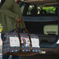 James Baldwin Christmas Santa Travel Bag Ugly Pixel Pattern Black History Holiday