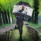 James Baldwin Christmas Santa Umbrella Ugly Pixel Pattern Black History Holiday