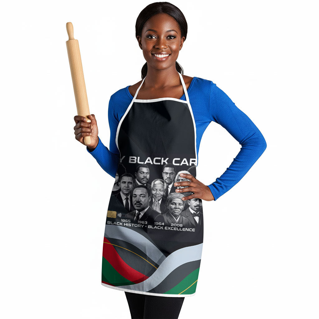 My Black Card Civil Rights Leaders Black History Apron African American Black Excellence Milestones Freedom