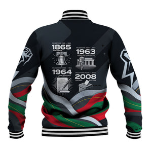 My Black Card Civil Rights Leaders Black History Baseball Jacket African American Black Excellence Milestones Freedom