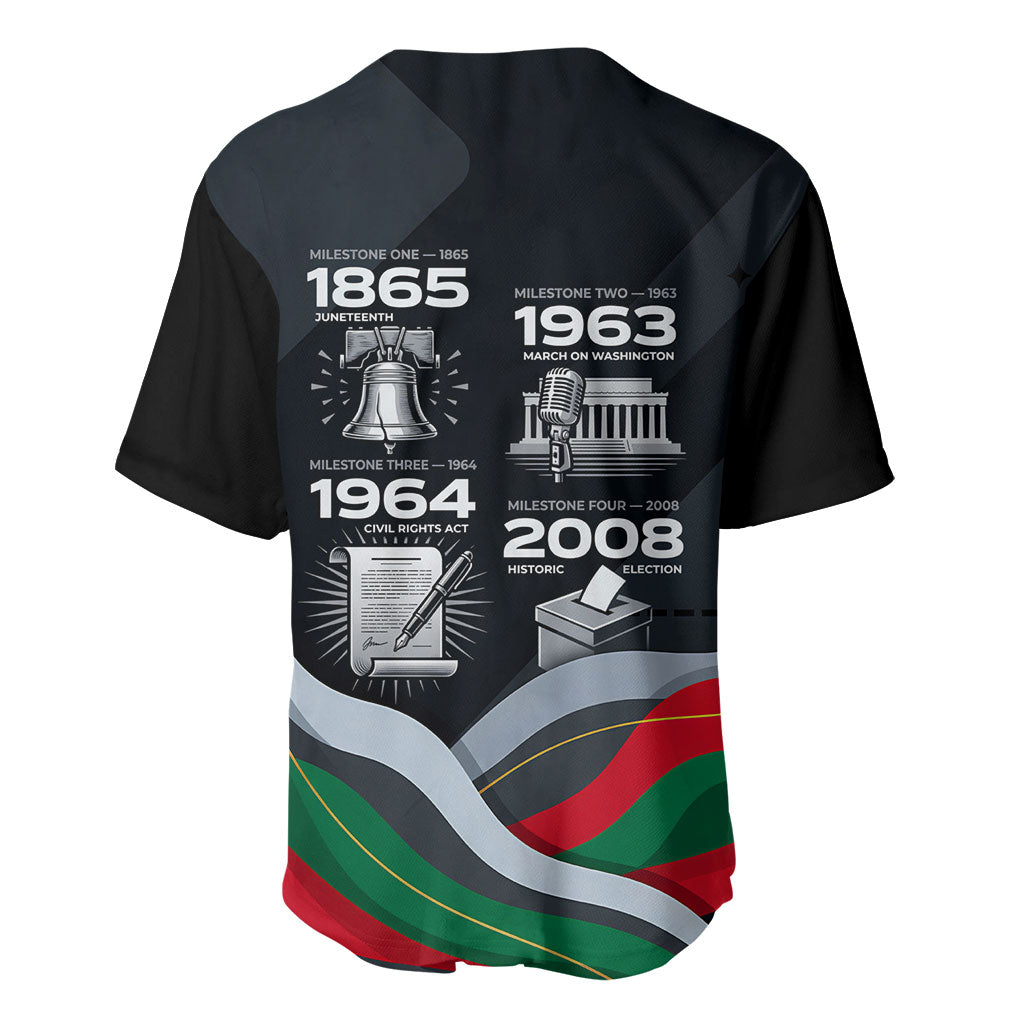 My Black Card Civil Rights Leaders Black History Baseball Jersey African American Black Excellence Milestones Freedom