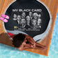 My Black Card Civil Rights Leaders Black History Beach Blanket African American Black Excellence Milestones Freedom