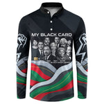 My Black Card Civil Rights Leaders Black History Button Sweatshirt African American Black Excellence Milestones Freedom