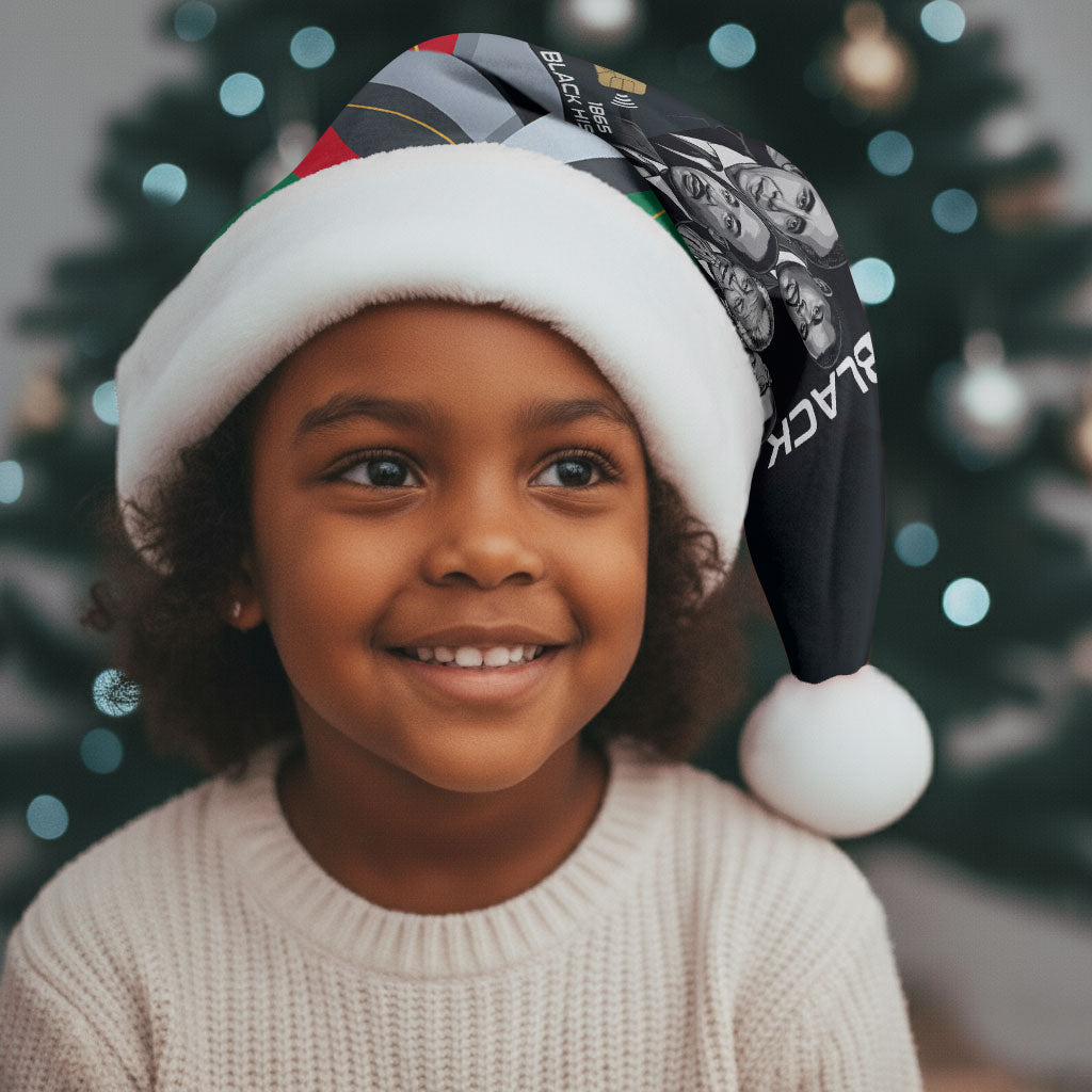 My Black Card Civil Rights Leaders Black History Christmas Santa Hat African American Black Excellence Milestones Freedom