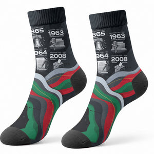 My Black Card Civil Rights Leaders Black History Crew Socks African American Black Excellence Milestones Freedom