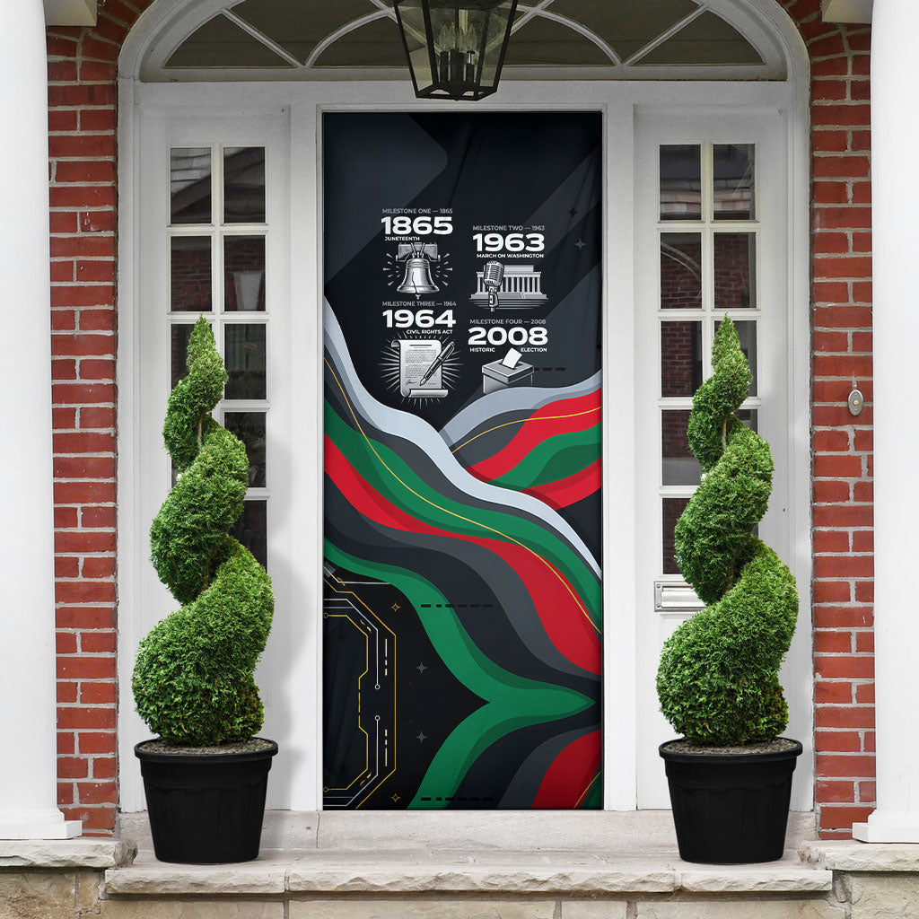 My Black Card Civil Rights Leaders Black History Door Cover African American Black Excellence Milestones Freedom