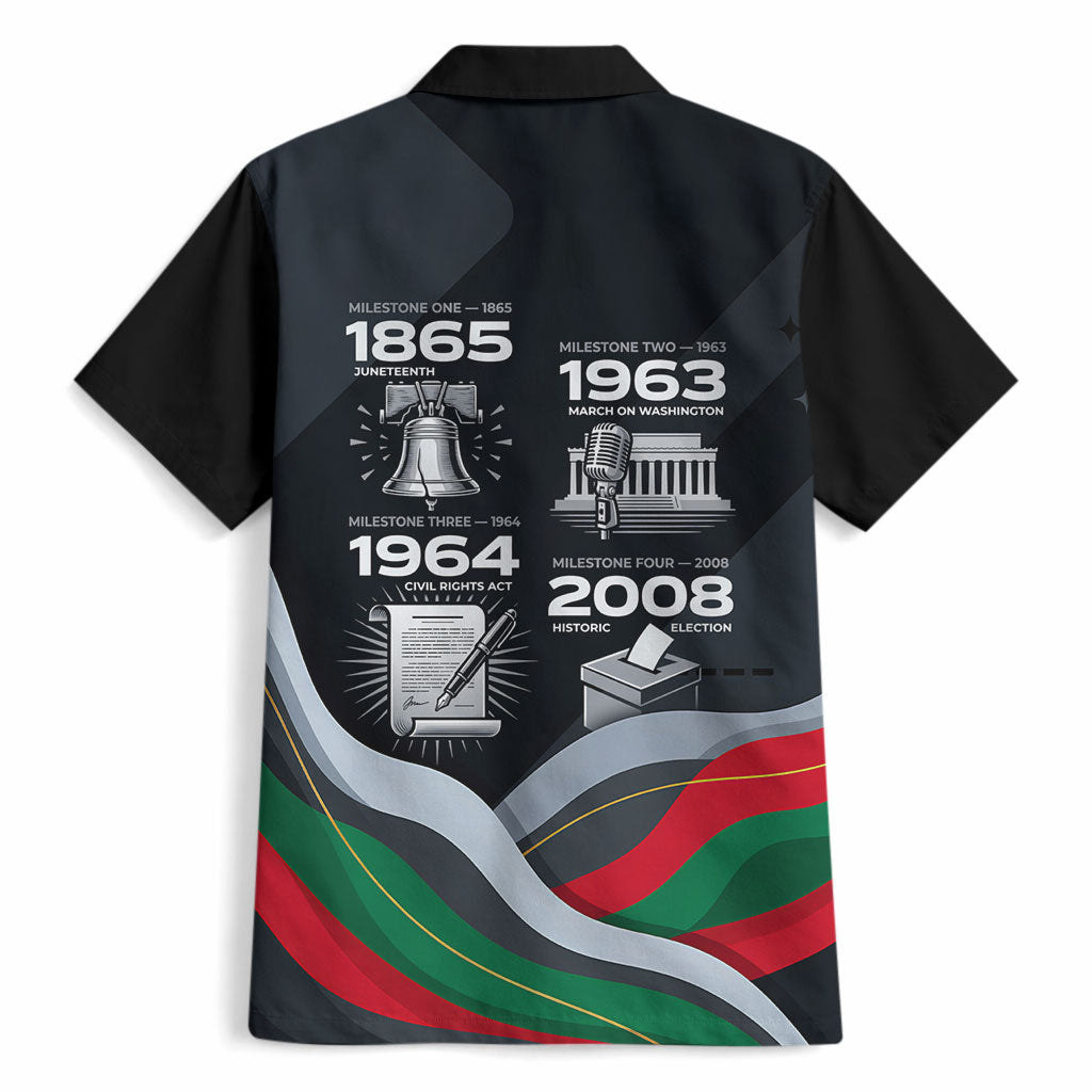 My Black Card Civil Rights Leaders Black History Hawaiian Shirt African American Black Excellence Milestones Freedom