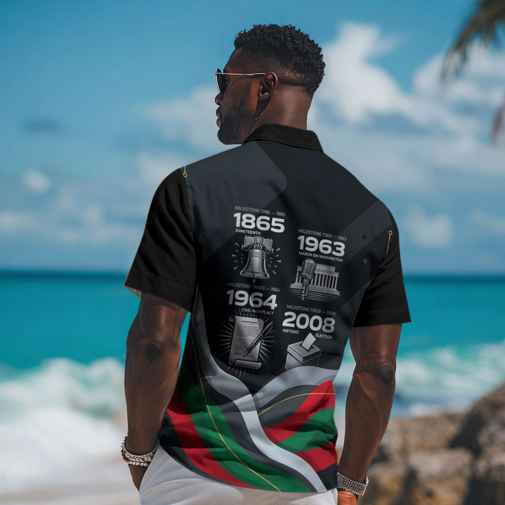 My Black Card Civil Rights Leaders Black History Hawaiian Shirt African American Black Excellence Milestones Freedom
