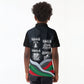 My Black Card Civil Rights Leaders Black History Kid Polo Shirt African American Black Excellence Milestones Freedom