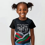 My Black Card Civil Rights Leaders Black History Kid T shirt African American Black Excellence Milestones Freedom
