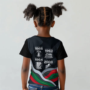 My Black Card Civil Rights Leaders Black History Kid T shirt African American Black Excellence Milestones Freedom