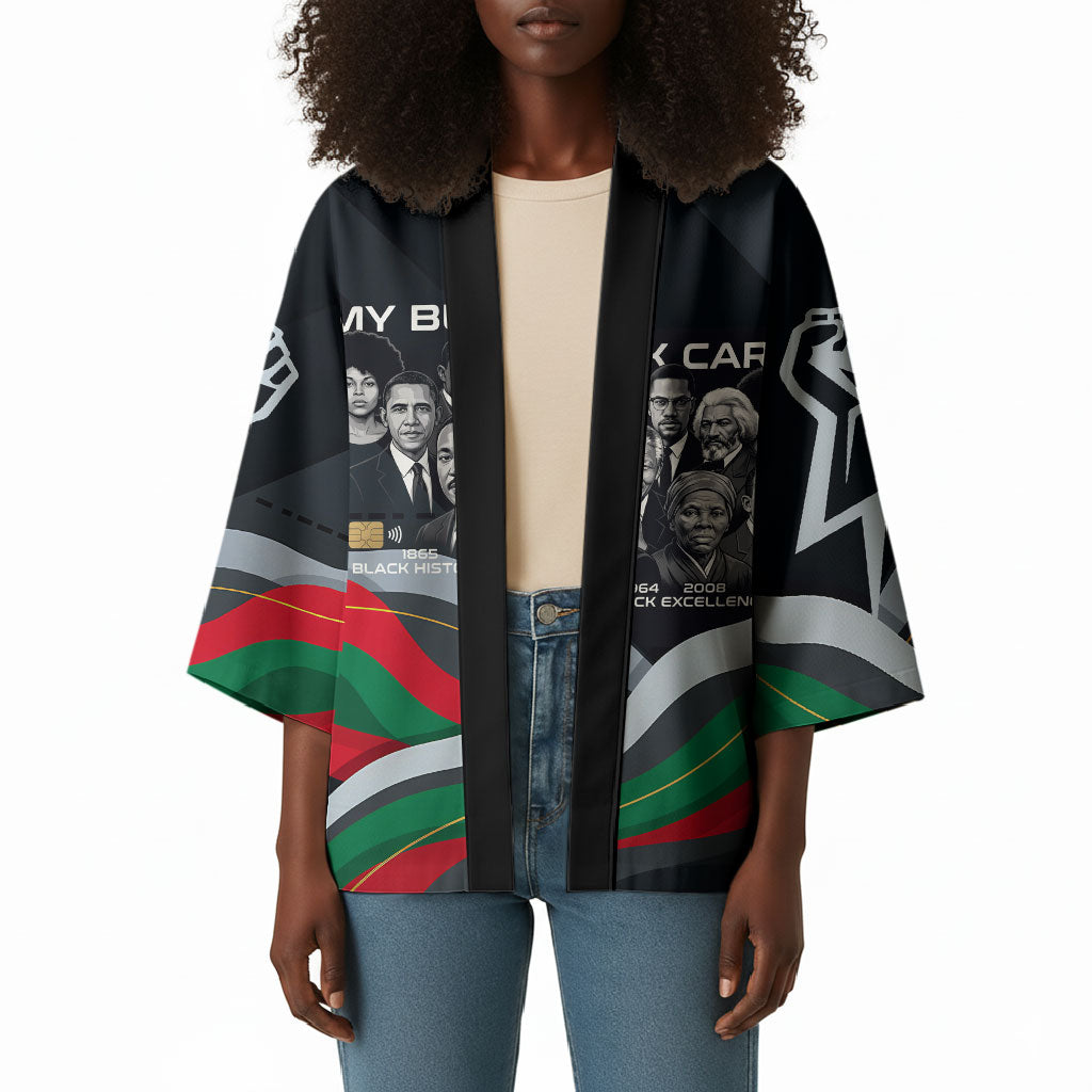 My Black Card Civil Rights Leaders Black History Kimono African American Black Excellence Milestones Freedom
