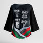 My Black Card Civil Rights Leaders Black History Kimono Sleeve Blouse African American Black Excellence Milestones Freedom