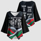 My Black Card Civil Rights Leaders Black History Kimono Sleeve Blouse African American Black Excellence Milestones Freedom
