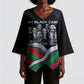 My Black Card Civil Rights Leaders Black History Kimono Sleeve Blouse African American Black Excellence Milestones Freedom