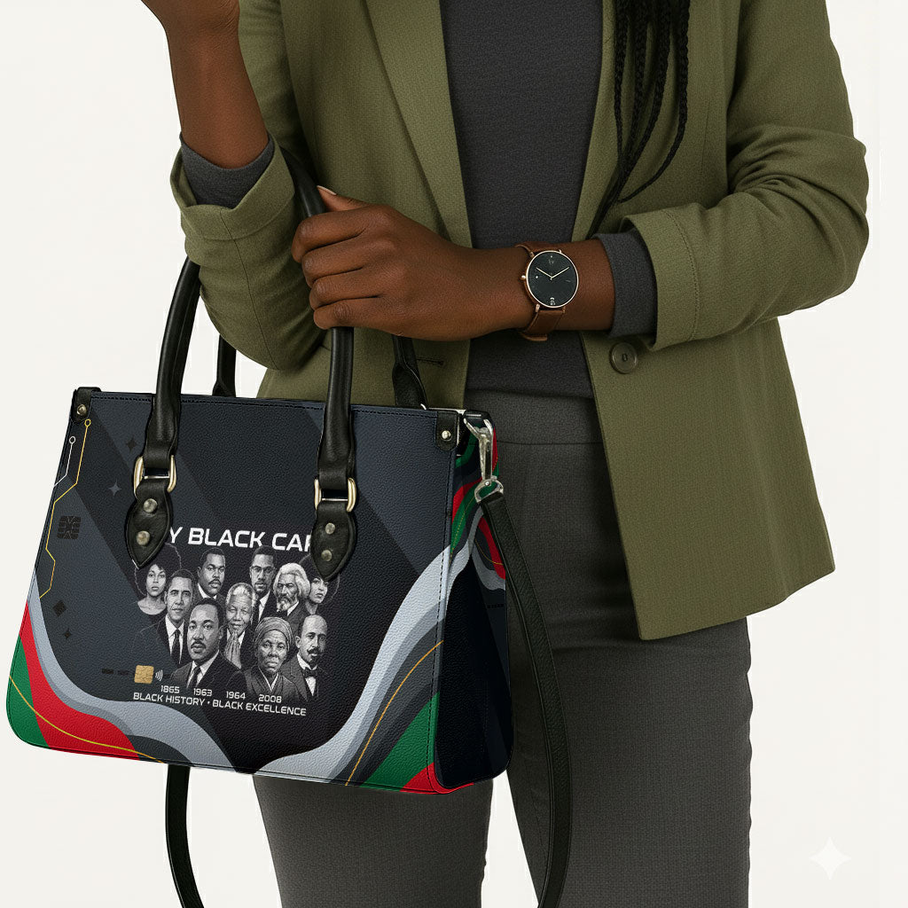 My Black Card Civil Rights Leaders Black History Leather Bag African American Black Excellence Milestones Freedom