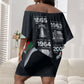 My Black Card Civil Rights Leaders Black History Off Shoulder Short Dress African American Black Excellence Milestones Freedom