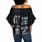 My Black Card Civil Rights Leaders Black History Off Shoulder Wrap Waist Top African American Black Excellence Milestones Freedom