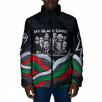 My Black Card Civil Rights Leaders Black History Padded Jacket African American Black Excellence Milestones Freedom