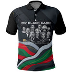 My Black Card Civil Rights Leaders Black History Polo Shirt African American Black Excellence Milestones Freedom