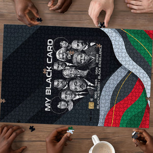 My Black Card Civil Rights Leaders Black History Puzzle African American Black Excellence Milestones Freedom