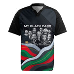 My Black Card Civil Rights Leaders Black History Rugby Jersey African American Black Excellence Milestones Freedom