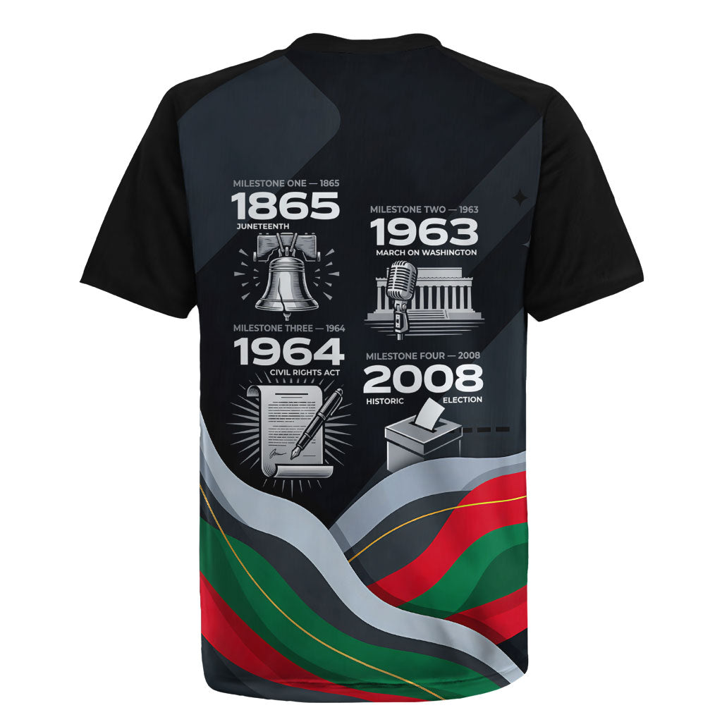 My Black Card Civil Rights Leaders Black History Rugby Jersey African American Black Excellence Milestones Freedom
