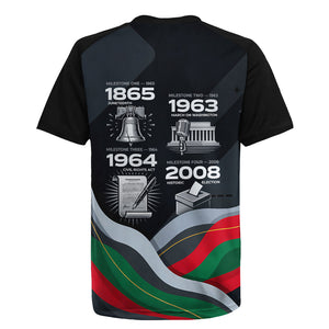 My Black Card Civil Rights Leaders Black History Rugby Jersey African American Black Excellence Milestones Freedom