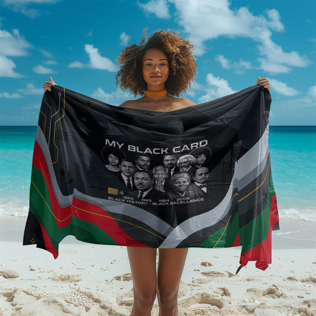 My Black Card Civil Rights Leaders Black History Sarong African American Black Excellence Milestones Freedom