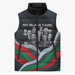 My Black Card Civil Rights Leaders Black History Sleeveless Puffer Jacket African American Black Excellence Milestones Freedom