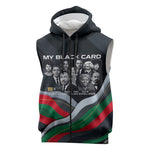 My Black Card Civil Rights Leaders Black History Sleeveless Zip Hoodie African American Black Excellence Milestones Freedom