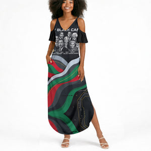 My Black Card Civil Rights Leaders Black History Summer Maxi Dress African American Black Excellence Milestones Freedom