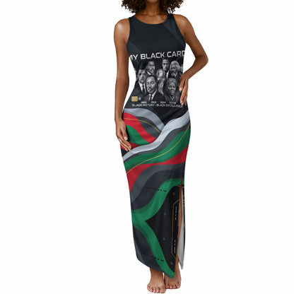My Black Card Civil Rights Leaders Black History Tank Maxi Dress African American Black Excellence Milestones Freedom