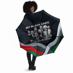 My Black Card Civil Rights Leaders Black History Umbrella African American Black Excellence Milestones Freedom
