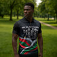 My Black Card Civil Rights Leaders Black History Zipper Polo Shirt African American Black Excellence Milestones Freedom