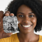 Ida B. Wells AirPods Case with Newspaper Collage Design Powerful Portrait Civil Rights and Free Press Tribute - African Pride