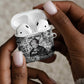 Ida B. Wells AirPods Case with Newspaper Collage Design Powerful Portrait Civil Rights and Free Press Tribute - African Pride