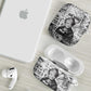 Ida B. Wells AirPods Case with Newspaper Collage Design Powerful Portrait Civil Rights and Free Press Tribute - African Pride