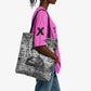 Ida B. Wells Tote Bag with Newspaper Collage Design Powerful Portrait Civil Rights and Free Press Tribute - African Pride