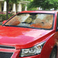 Ida B. Wells Auto Sun Shade with Floral Pen Design Illustrated Portrait Civil Rights and Journalism Tribute - African Pride