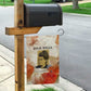 Ida B. Wells Garden Flag with Floral Pen Design Illustrated Portrait Civil Rights and Journalism Tribute - African Pride