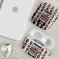 John Lewis AirPods Case with Mugshot Collage Design Civil Rights Portrait Good Trouble Tribute - African Pride